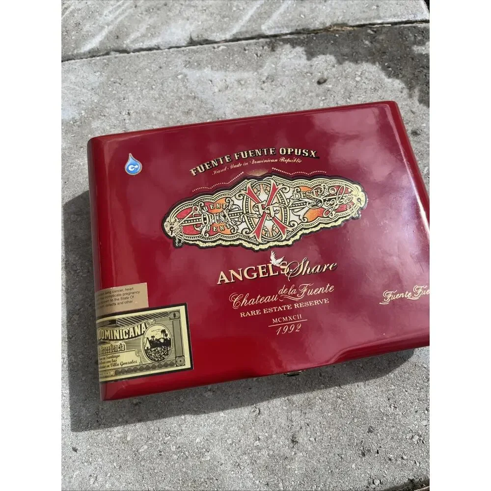 Fuente Opus X Angel’s Share Cigar Box Cigar Collectors Item Tobacco